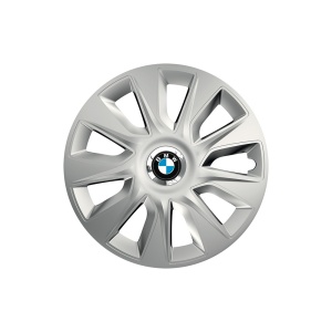Set 4 capace roti Cu Inel Cromat Stratos R16 Compatibil Cu BMW