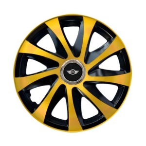 Set 4 capace roti Drift extra gold R14 Compatibil Cu Mini Cooper - Img 3