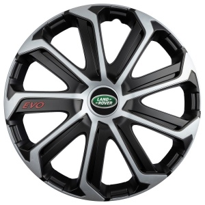 Set 4 Capace Roti Evo Gri-Negru R15, pentru ROVER
