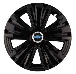 Set 4 capace roti Glory negru R15 Compatibil Cu Ford
