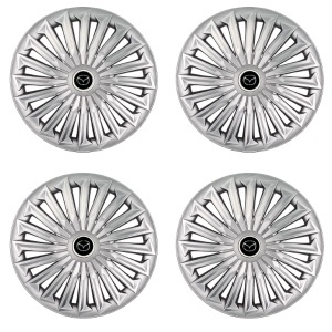 Set 4 capace roti Joy Negru R17 pentru gama auto Mazda.