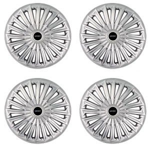 Set 4 capace roti Joy Negru R17 pentru gama auto Smart.