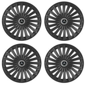 Set 4 capace roti Joy Negru R16 Compatibil Cu Mercedes-Benz - Img 2