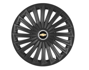 Set 4 capace roti Joy Negru R16 pentru gama auto Chevrolet