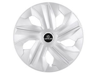 Set 4 capace roti Luna cromat R15 pentru gama auto Lexus - Img 1