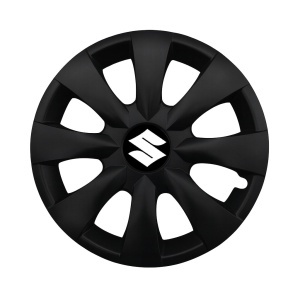 Set 4 capace roti potrivite jantelor de 15 inchi (R15) compatibile SUZUKI, Model - 316 Black Edition