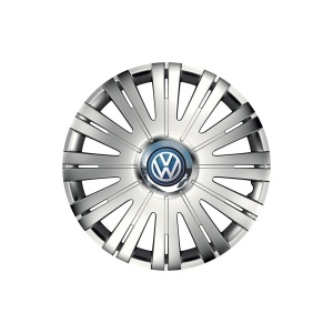 Set 4 Capace Roti potrivite jantelor de 16 inch, pentru Volkswagen, model Active Crom - Img 2
