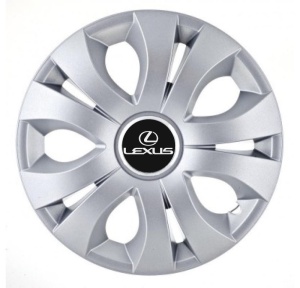Set 4 Capace Roti, potrivite jantelor de R15, Compatibil Cu Lexus, model top crom