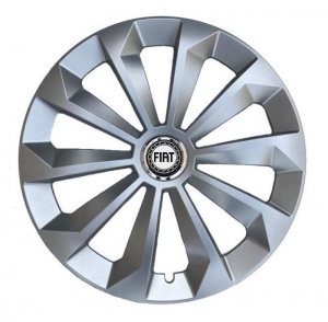 Set 4 Capace Roti, potrivite jantelor de R15, pentru Fiat, model fame cromat - Img 1