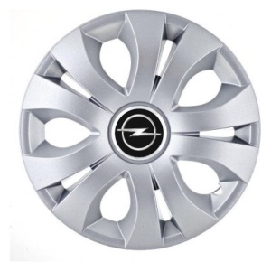 Set 4 Capace Roti, potrivite jantelor de R16, Compatibil Cu Opel, model top crom - Img 3