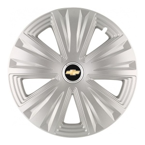 Set 4 Capace Roti, potrivite jantelor de R16, pentru Chevrolet, model glory Gri - Img 3