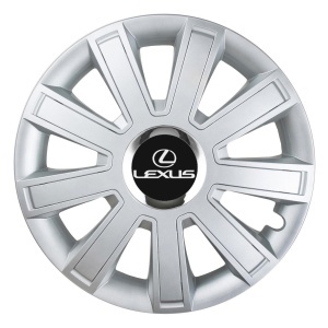 Set 4 Capace Roti, potrivite jantelor de R16, pentru Lexus, model flash cromat - Img 3