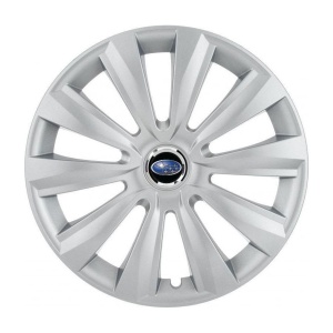 Set 4 Capace Roti, potrivite jantelor de R16, pentru Subaru, model delta cromat - Img 3