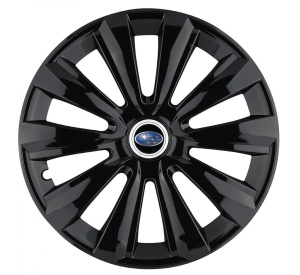 Set 4 Capace Roti, potrivite jantelor de R16, pentru Subaru, model delta negru - Img 1