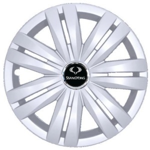 Set 4 Capace Roti R16, Potrivite Jantelor de 16 inch, Pentru SsangYoung, Model 427 - Img 3