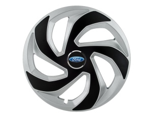Set 4 capace roti Rex Gri-Negru R15 Compatibil Cu Ford
