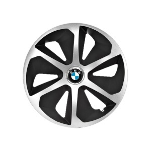 Set 4 capace roti Roco Gri-Negru R15 Compatibil Cu BMW - Img 3