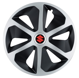 Set 4 capace roti Roco Gri-Negru R17 pentru gama auto Suzuki