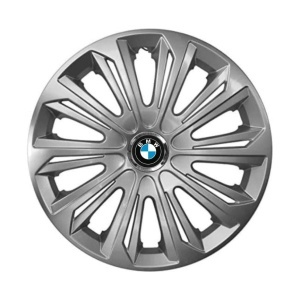 Set 4 capace roti Strong silver varnished R15 Compatibil Cu BMW - Img 3