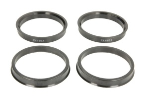 Set 4 Inele Centrare Jante 76.1 → 72.6 AutoHelix MSA®
