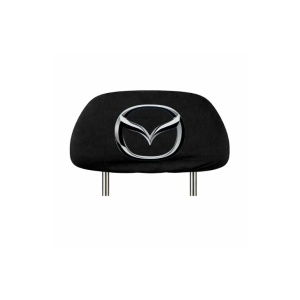 Set 5 huse tetiere negre, pentru gama auto MAZDA - Img 2