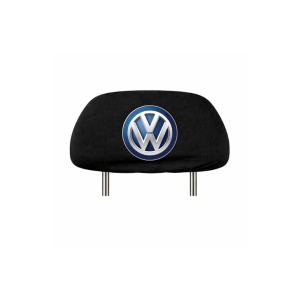 Set 5 huse tetiere negre, pentru gama auto VOLKSWAGEN - Img 2