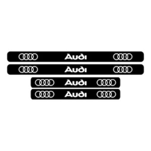 Set stickere praguri negre, Audi - Img 2