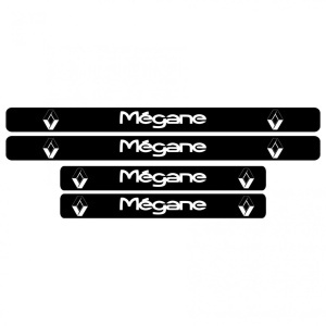 Set stickere praguri, Renault Megane - Img 2
