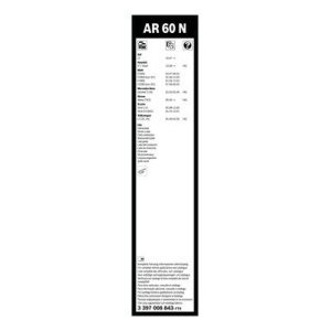 Stergator Aerotwin Flat 600 Mm - Img 3