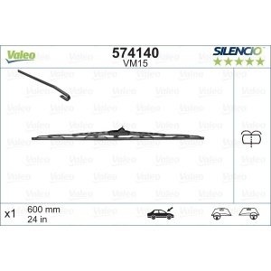 Stergator Valeo Silencio Conventional Performance 600 Mm Vm15 - Img 3