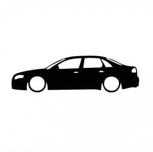 Sticker AUDI A4 B7 15 cm, Creative Rey®