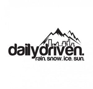 Sticker Daily Driven 15cm, Creative Rey®