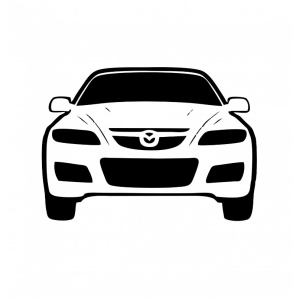 Sticker Mazda 15 cm, Creative Rey®