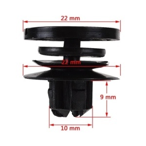 Clipsuri cleme bumbi fixare usa portiera Audi VW Golf 4 Bora Passat B5 Skoda Octavia Seat Cordoba Ibiza Leon Toledo 3B0868243 - set 10 bucati - Img 6