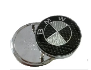 Emblema BMW negru cu carbon - Img 2