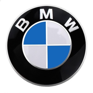 Emblema BMW pentru capota si portbagaj 74 mm