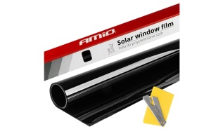 Folie de nuantare a geamurilor Ultra Dark Black 0,75x3m 1%