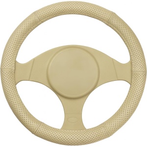 HUSA VOLAN PIELE NATURALA PERFORATA BEJ 37-39 CM MEGA DRIVE