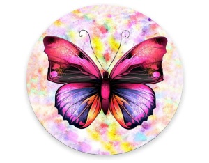 Mousepad Fluture, 20 x 20 cm
