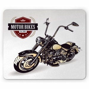 Mousepad Motor Bikes 22x18 cm - Img 2
