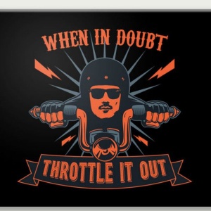 Mousepad Throttle it out 22x18 cm - Img 2