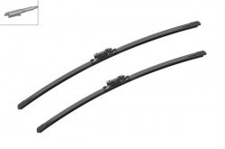 Pachet Stergatoare Parbriz si Stergator Luneta Bosch AeroTwin Audi Q7 2006-2015 - Img 2