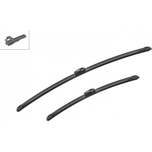 Pachet Stergatoare Parbriz si Stergator Luneta Bosch AeroTwin BMW Seria 5 2009-2016 - Img 3