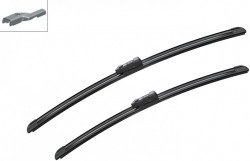 Pachet Stergatoare Parbriz si Stergator Luneta Bosch AeroTwin Mercedes-Benz GL, M, R-Class 2006- - Img 2