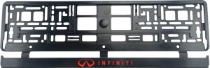Set 2 bucati, suport numar inmatriculare Infiniti II