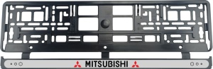 Set 2 bucati, suport numar inmatriculare Mitsubishi