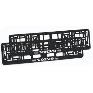 Set 2 bucati, suport numar inmatriculare personalizat- Volvo 2