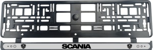 Set 2 bucati, suport numar inmatriculare, Scania III