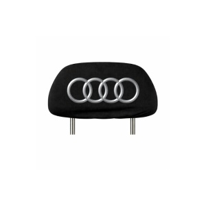 Set 2 huse tetiere negre, pentru gama auto AUDI - Img 2