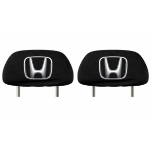 Set 2 huse tetiere negre, pentru gama auto HONDA